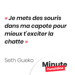 Je mets des souris dans ma capote pour mieux t’exciter la chatte