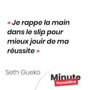 Je rappe la main dans le slip pour mieux jouir de ma réussite