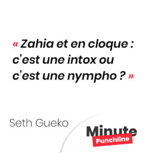 Zahia et en cloque : c’est une intox ou c’est une nympho ?