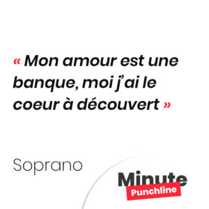 Mon amour est une banque, moi j’ai le coeur à découvert
