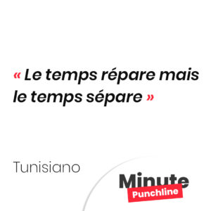 Le temps répare mais le temps sépare