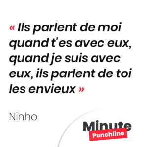 Ils parlent de moi quand t'es avec eux Quand je suis avec eux, ils parlent de toi les envieux