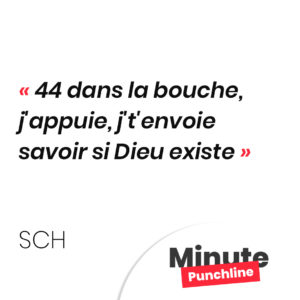 44 dans la bouche, j'appuie, j't'envoie savoir si Dieu existe