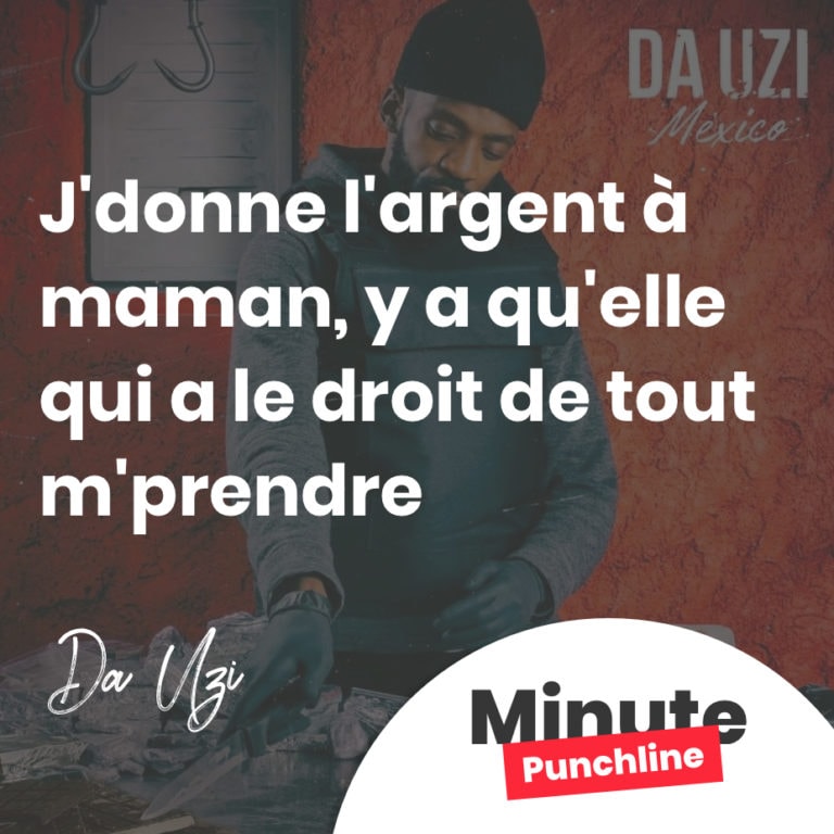 J'donne l'argent à maman, y a qu'elle qui a le droit de tout m'prendre