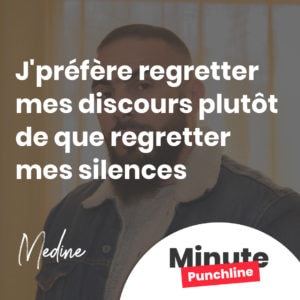 J'préfère regretter mes discours plutôt de que regretter mes silences