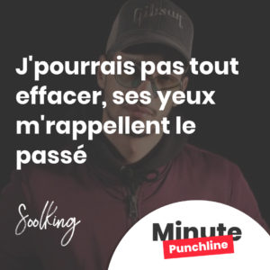 J'pourrais pas tout effacer, ses yeux m'rappellent le passé