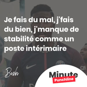 Je fais du mal, j'fais du bien, j'manque de stabilité comme un poste intérimaire