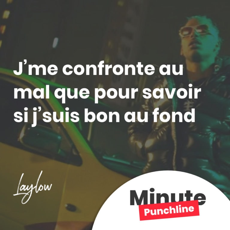 J'me confronte au mal que pour savoir si j'suis bon au fond