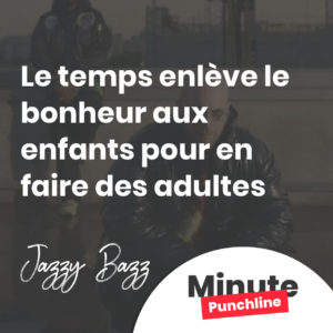 Le temps enlève le bonheur aux enfants pour en faire des adultes