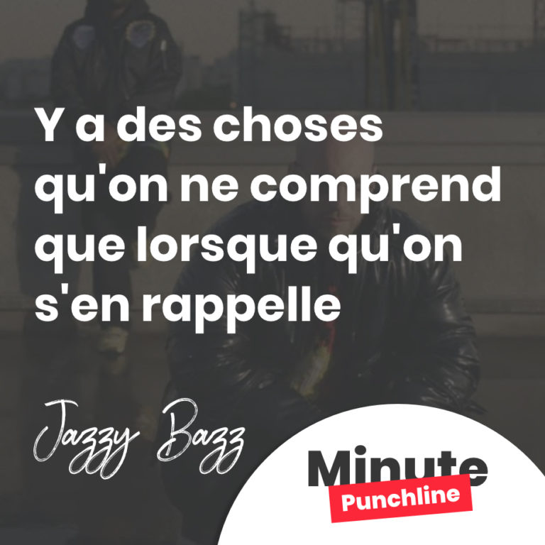 y a des choses qu'on ne comprend que lorsque qu'on s'en rappelle