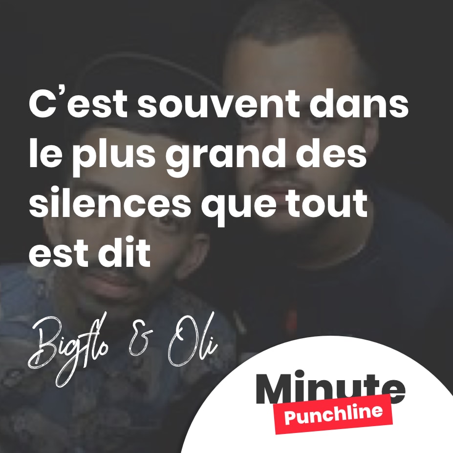 c'est souvent dans le plus grand des silences que tout est dit