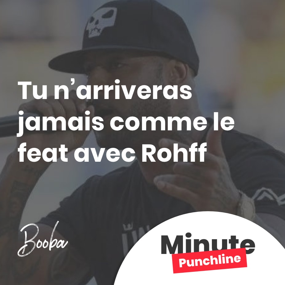 Tu n’arriveras jamais comme le feat avec Rohff