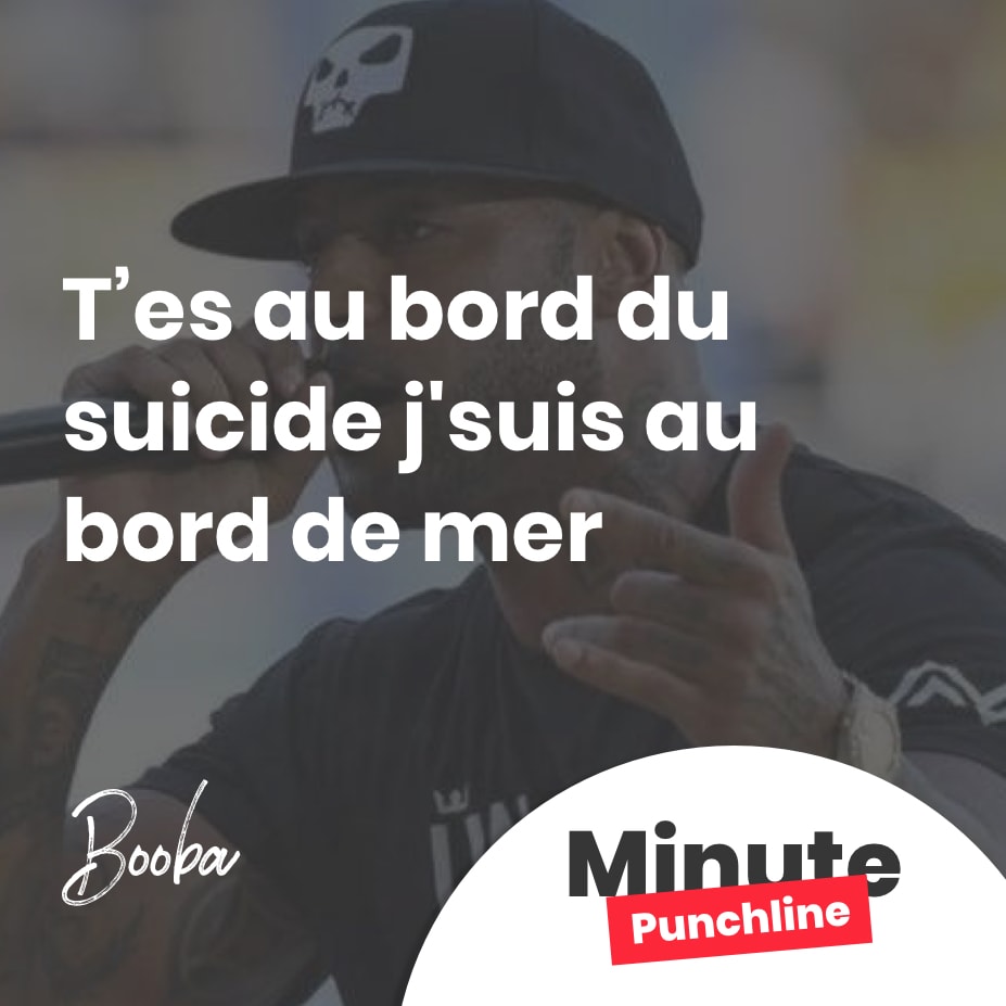 t'es au bord du suicide j'suis au bord de mer