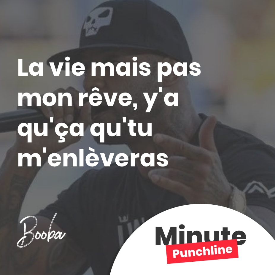 La vie mais pas mon rêve, y'a qu'ça qu'tu m'enlèveras