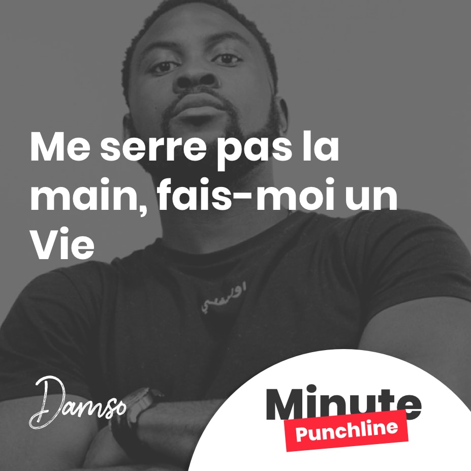 Me serre pas la main, fais-moi un #Vie