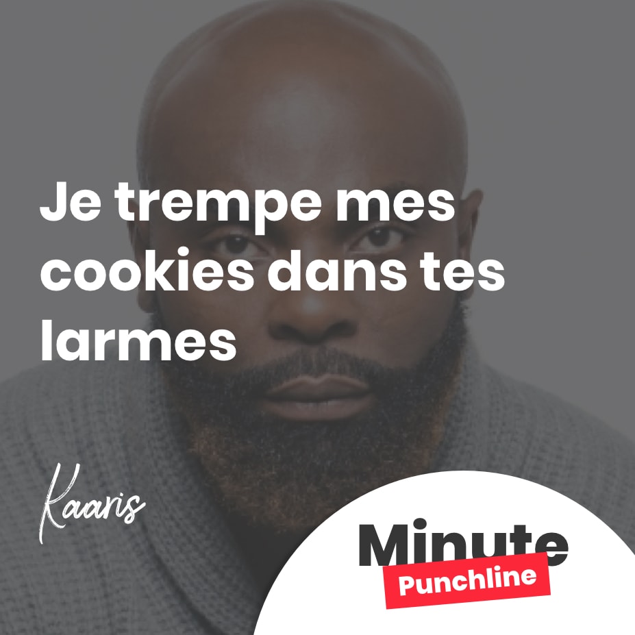 je trempe mes cookies dans tes larmes