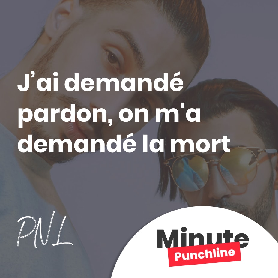 J'ai demandé pardon, on m'a demandé la mort