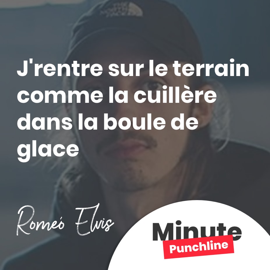 J'rentre sur le terrain comme la cuillère dans la boule de glace