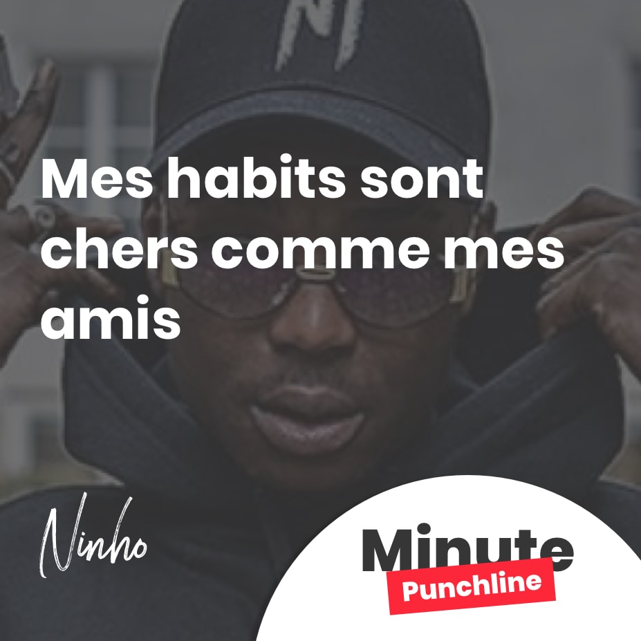 Mes habits sont chers comme mes amis