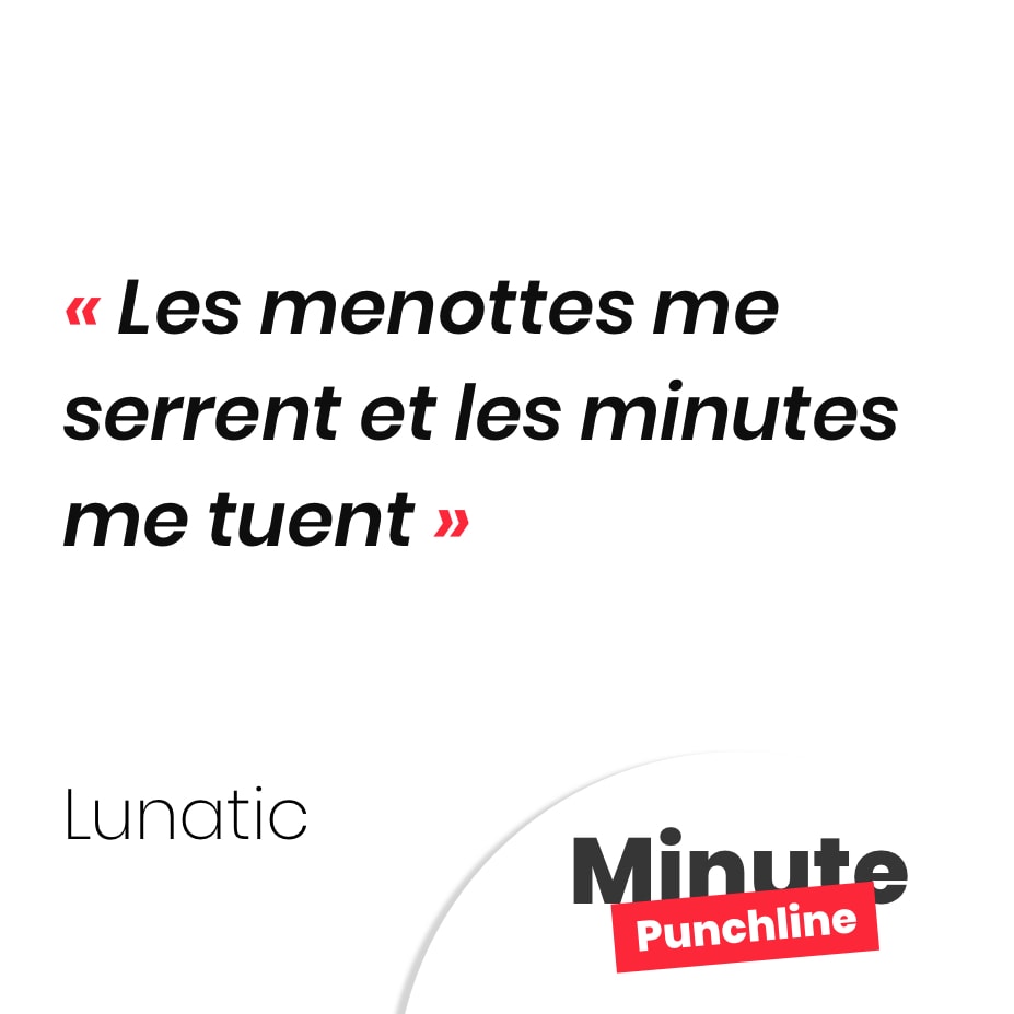 Les menottes me serrent et les minutes me tuent