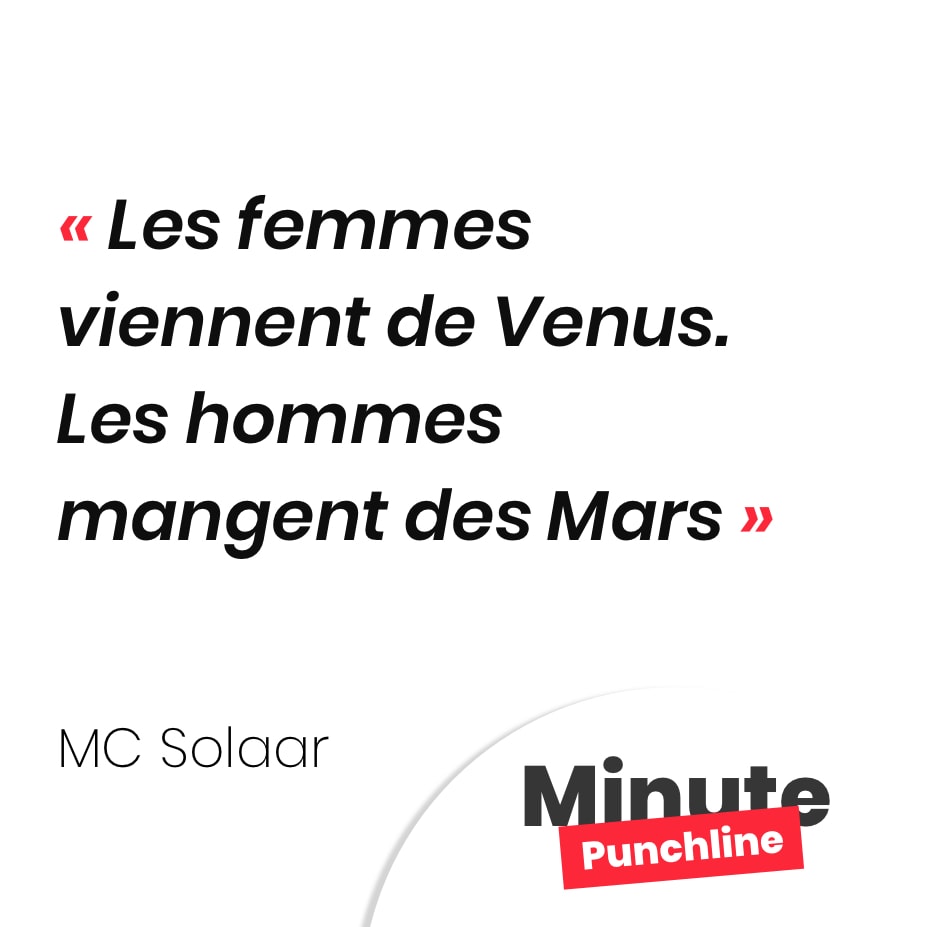 Les femmes viennent de Venus. Les hommes mangent des Mars