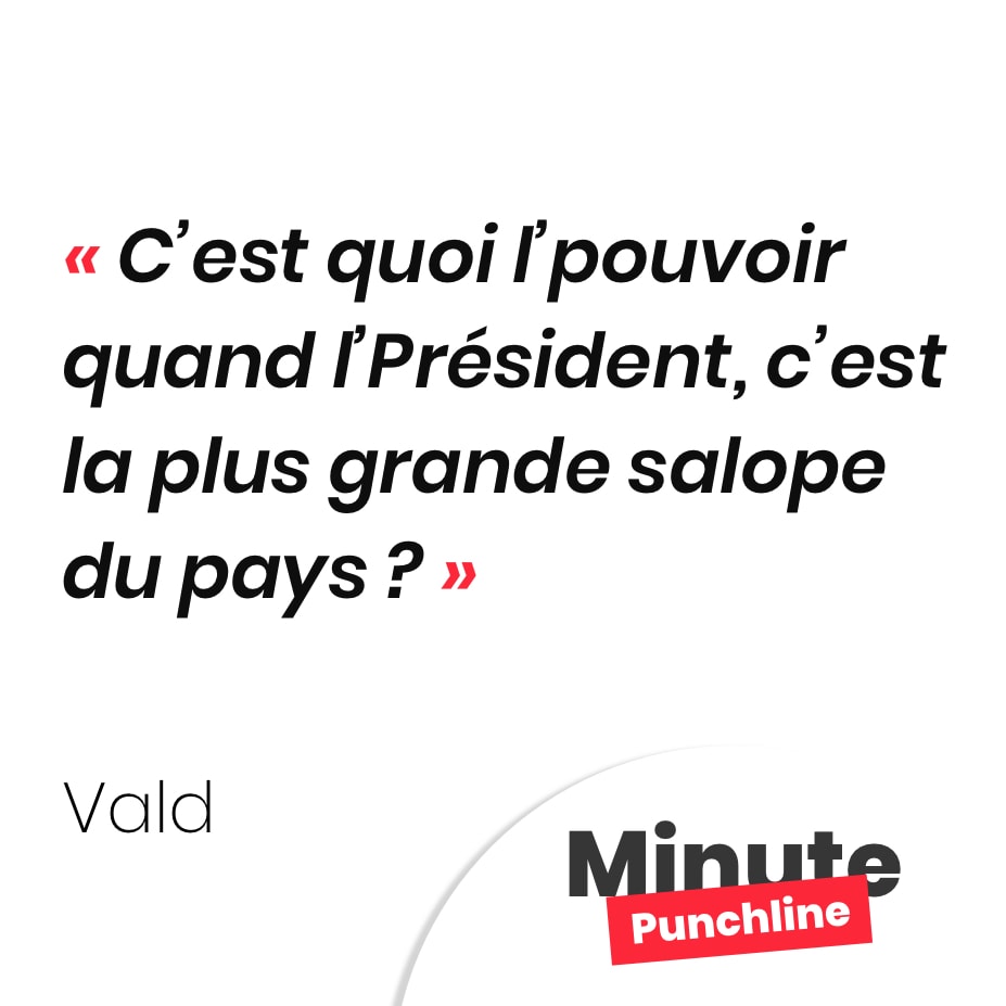 C’est quoi l’pouvoir quand l’Président, c’est la plus grande salope du pays ?