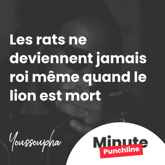 Les rats ne deviennent jamais roi même quand le lion est mort